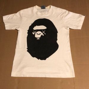 Rare vintage Bape x Kaws tee, send offers